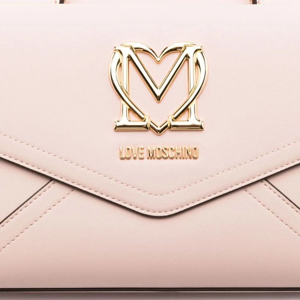 Borsa Donna a Mano LOVE MOSCHINO color Cipria JC4230