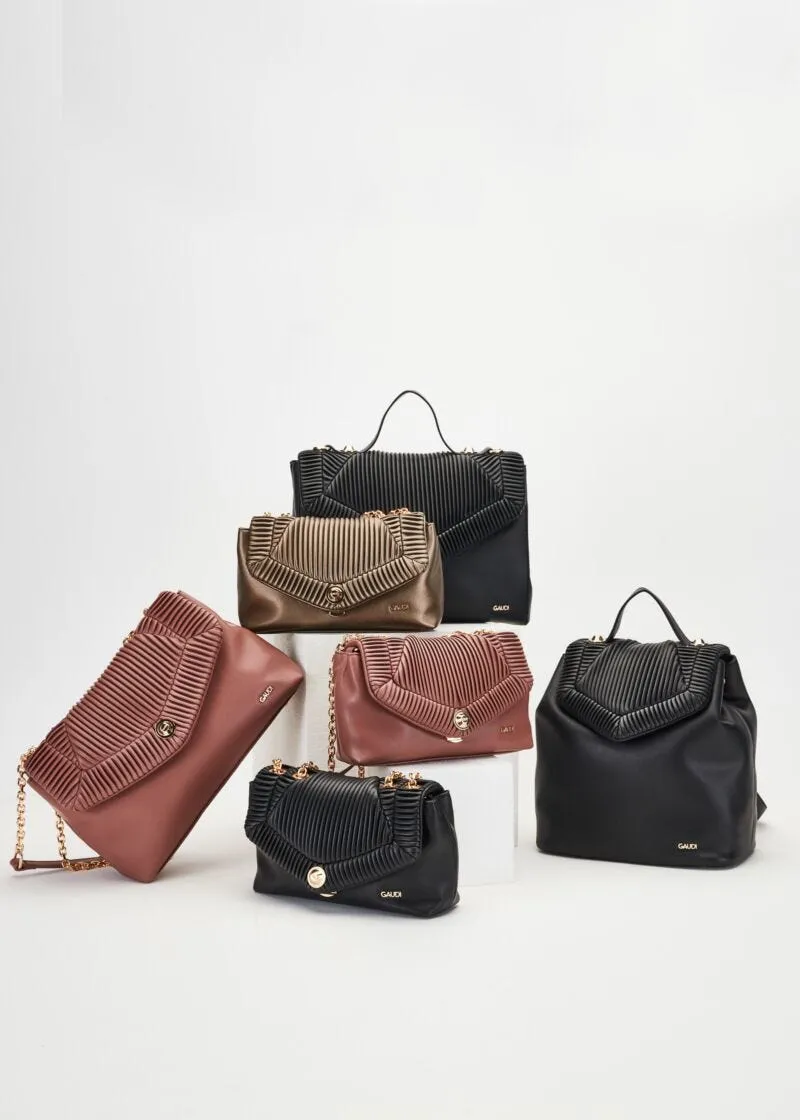 Borsa mini plissé