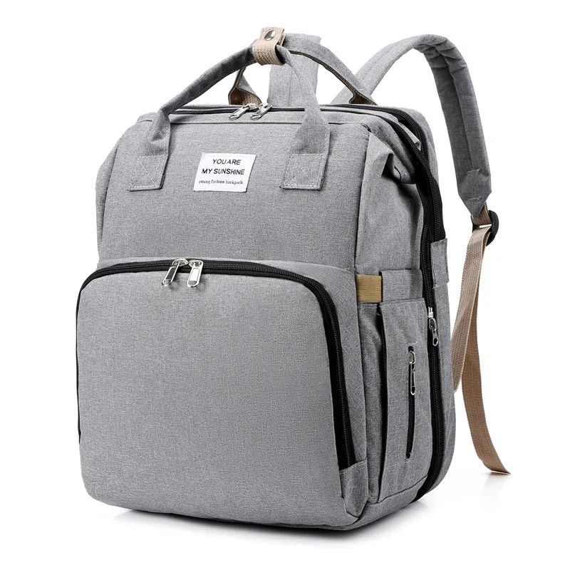 Borsa Per Mamma Di Nuova Moda, Zaino Pieghevole Per Pannolini Portatile Di Grande Capacità, Regalo Di Halloween, Ringraziamento 
