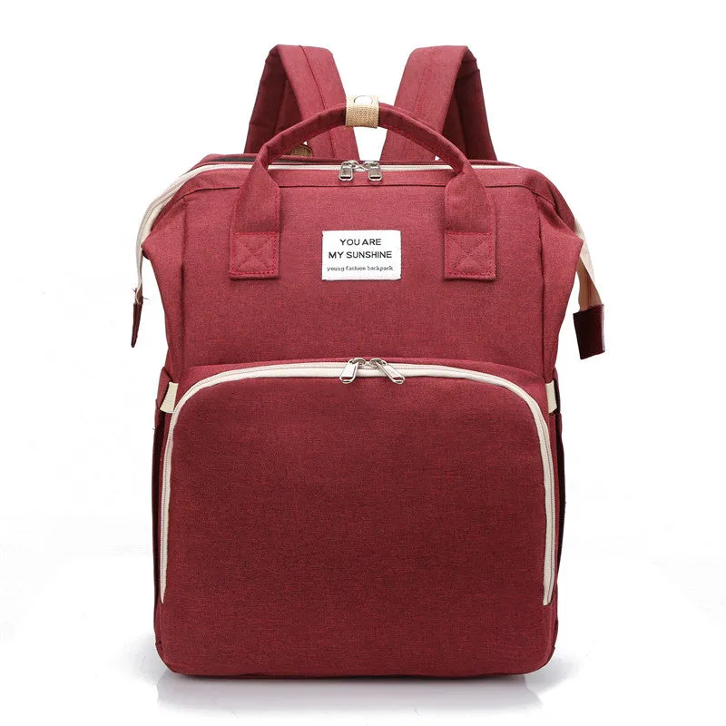 Borsa Per Mamma Di Nuova Moda, Zaino Pieghevole Per Pannolini Portatile Di Grande Capacità, Regalo Di Halloween, Ringraziamento 