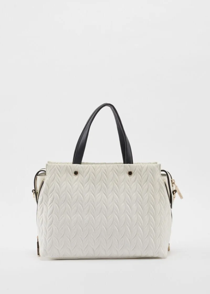 Borsa top handle matelassé