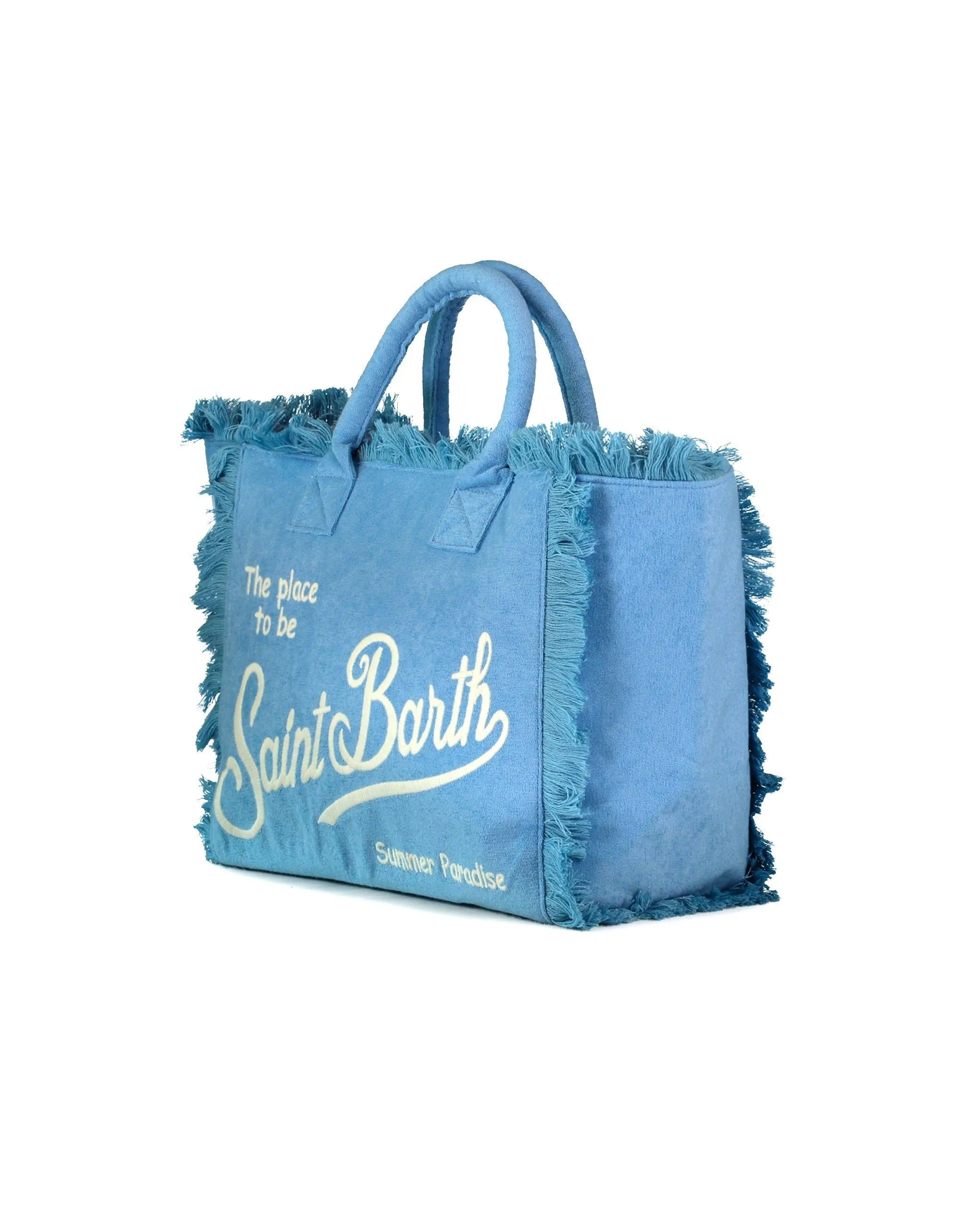 Borsa Vanity Sponge azzurro