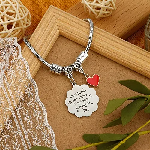Bracciale Nonna, Regalo Nonna, Regalo Nonna Compleanno, Nonna Idee Regalo, Regalo Festa Della Nonna, Regali Per Nonna Regalo Pen