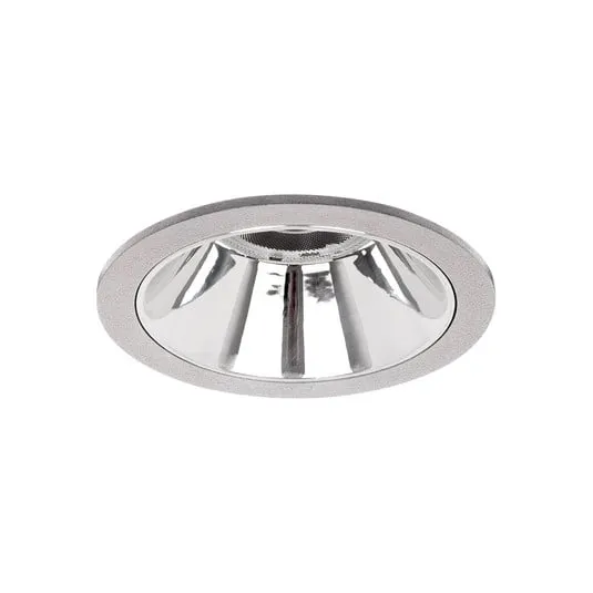 BRUMBERG Apollo Mini, riflettore liscio, rotondo, 4.000 K, argento