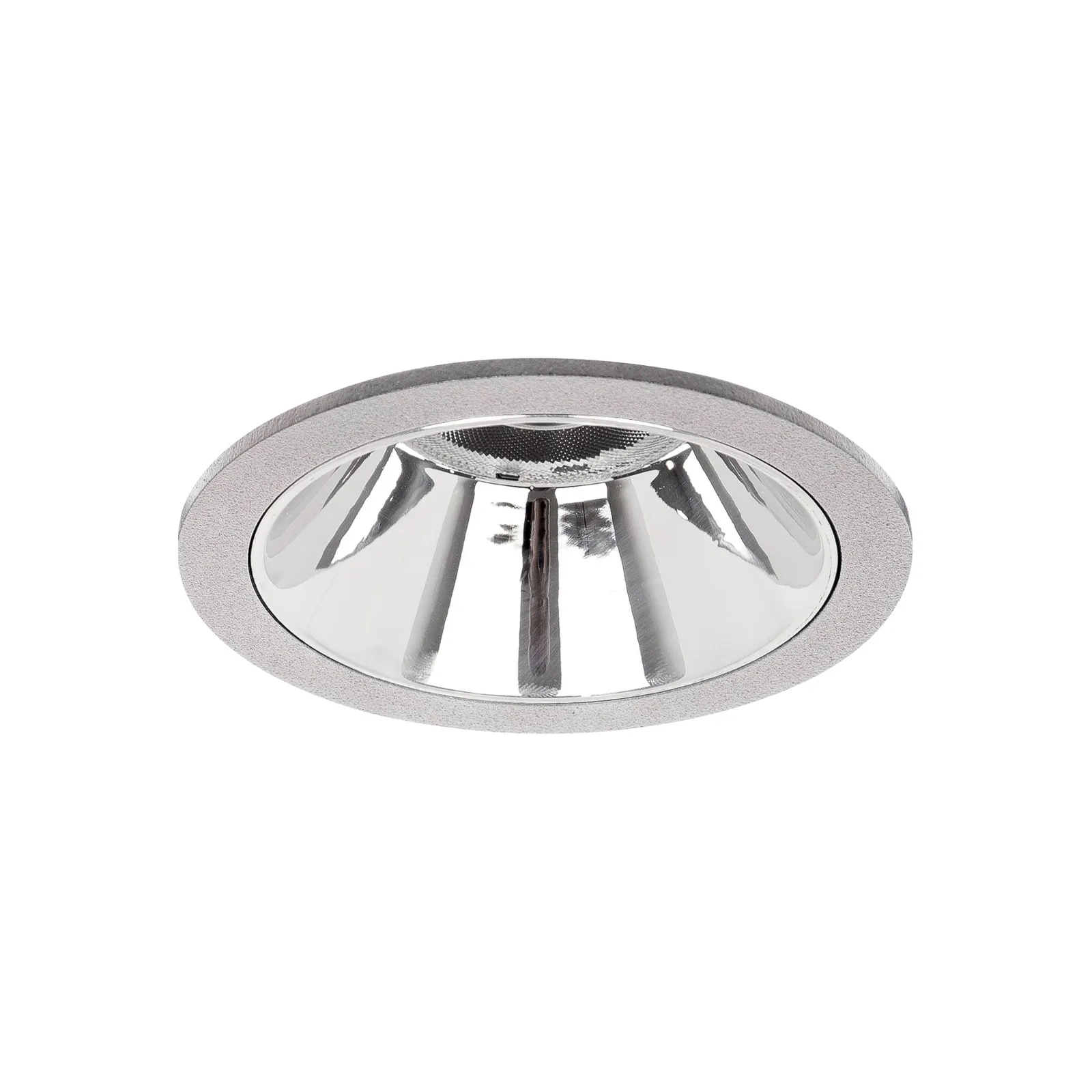BRUMBERG Apollo Mini, riflettore liscio, rotondo, 4.000 K, argento