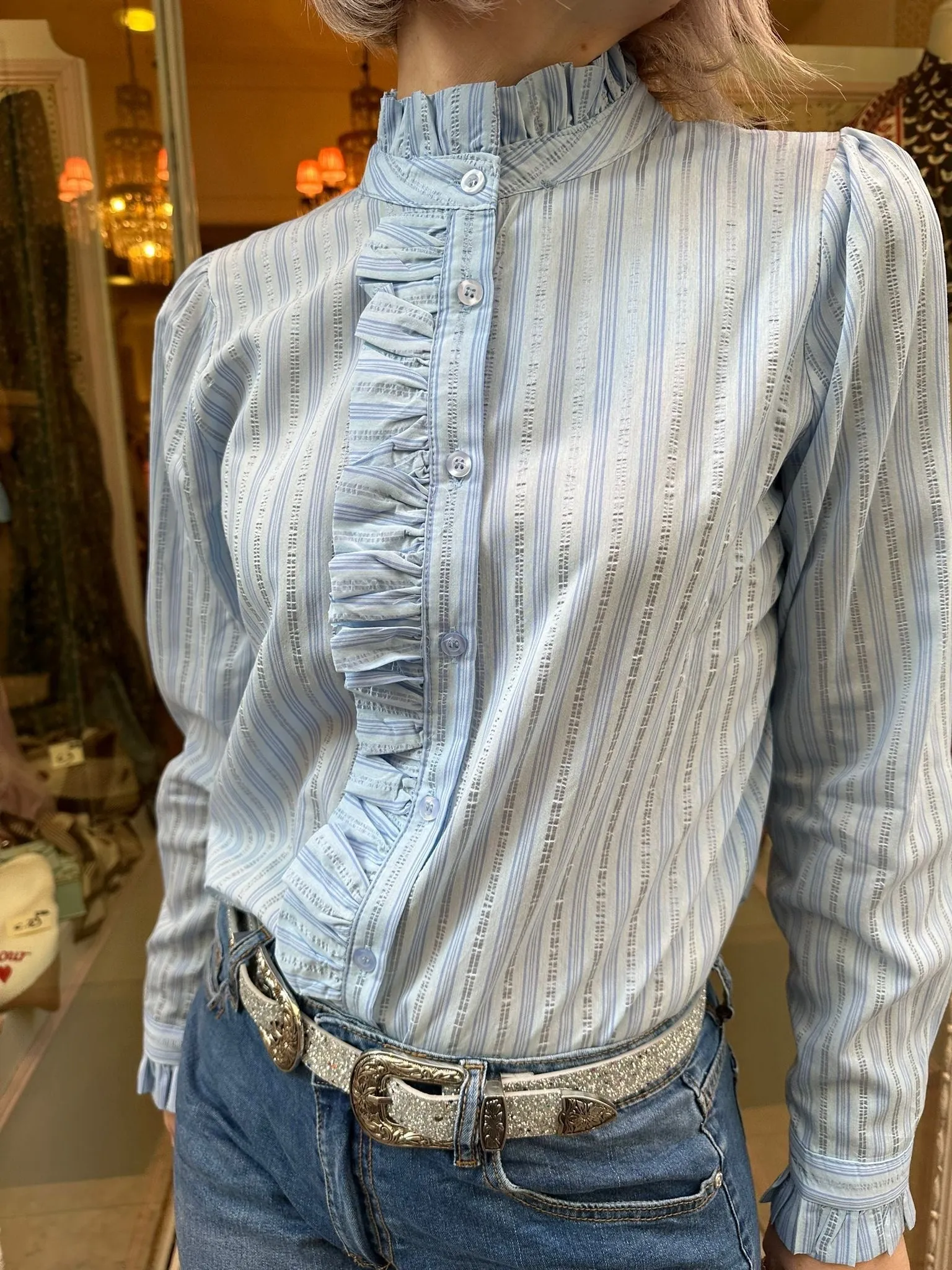 Camicetta Molly Azzurra