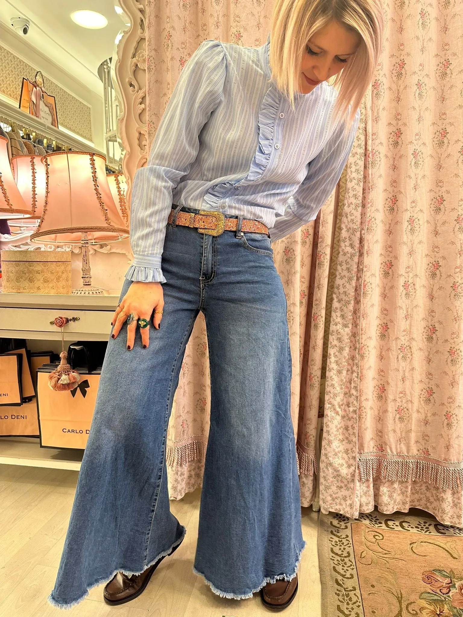 Camicetta Molly Azzurra
