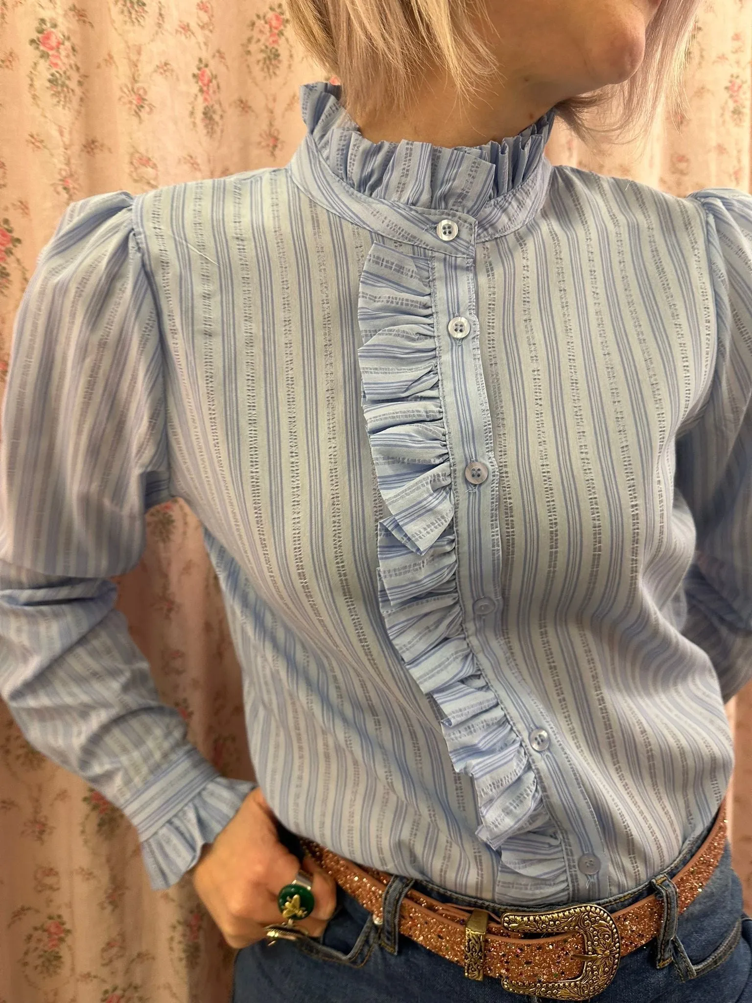 Camicetta Molly Azzurra