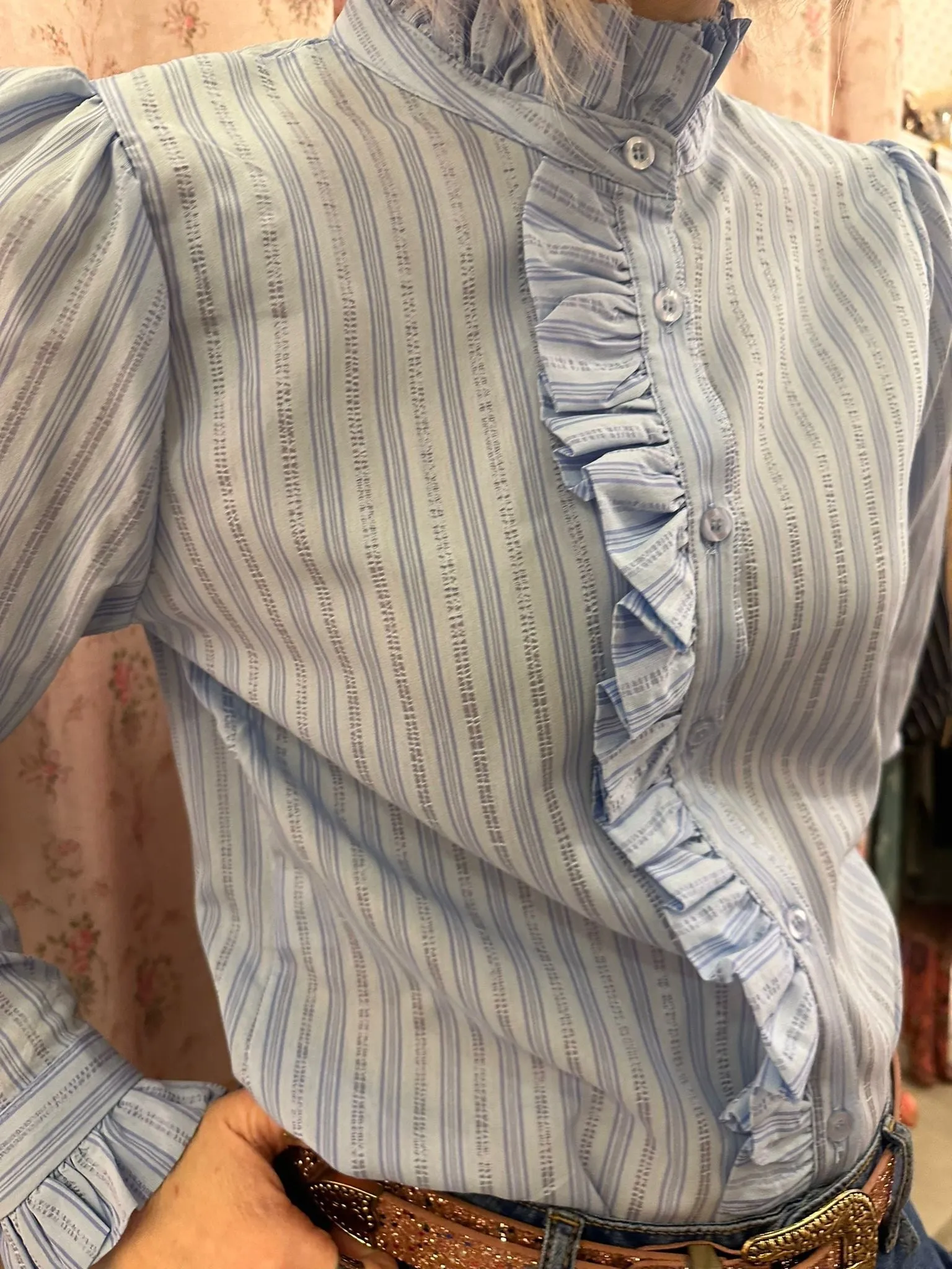 Camicetta Molly Azzurra