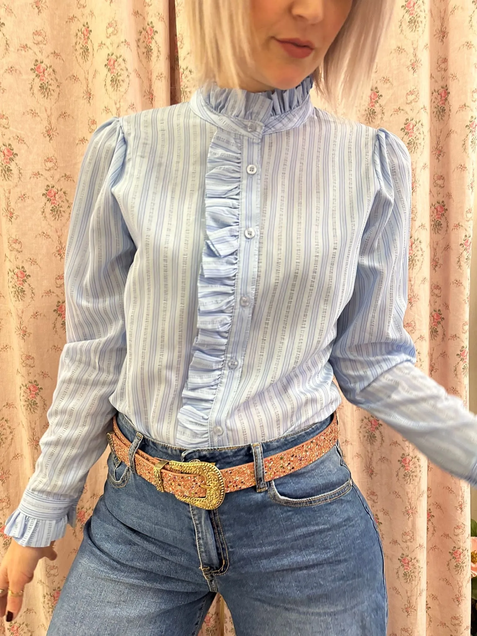 Camicetta Molly Azzurra