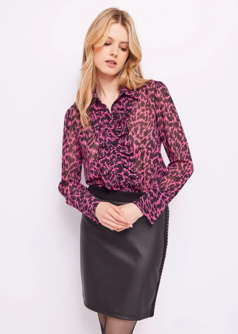 Camicia animalier