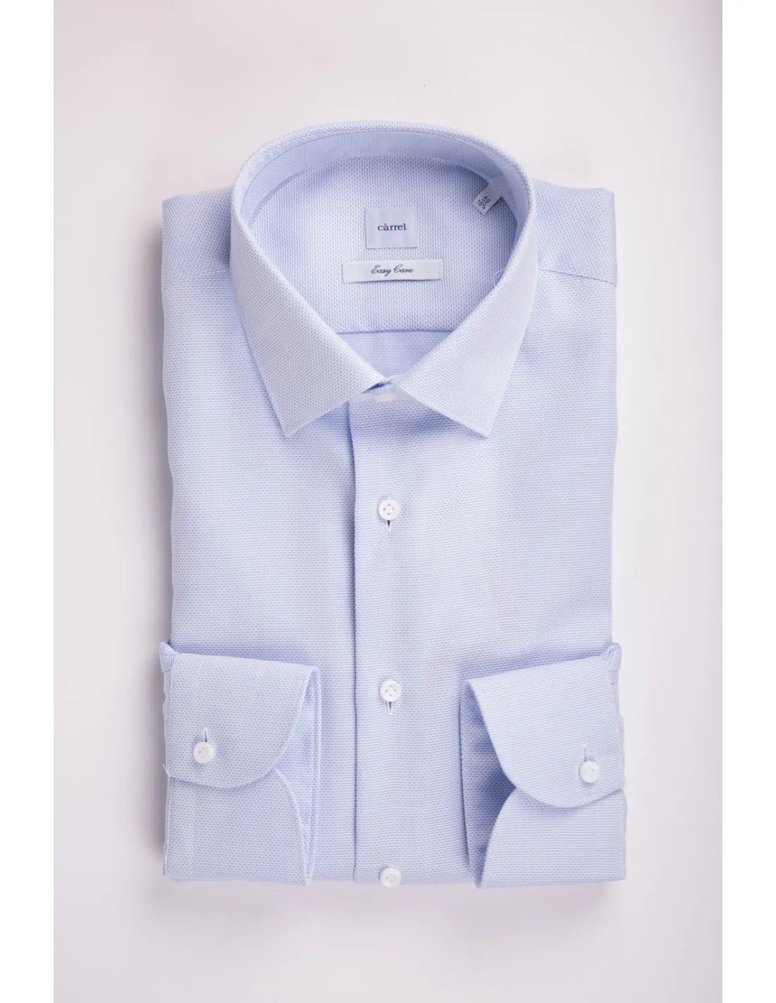 Camicia celeste uomo Carrel