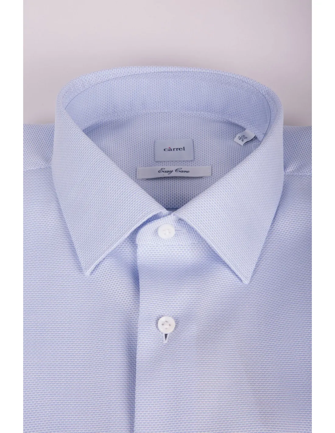 Camicia celeste uomo Carrel