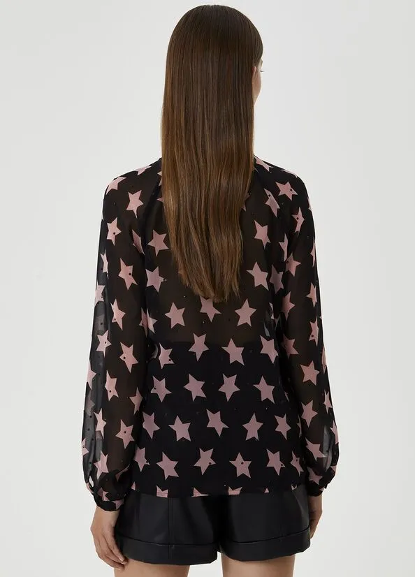 Camicia con fiocco