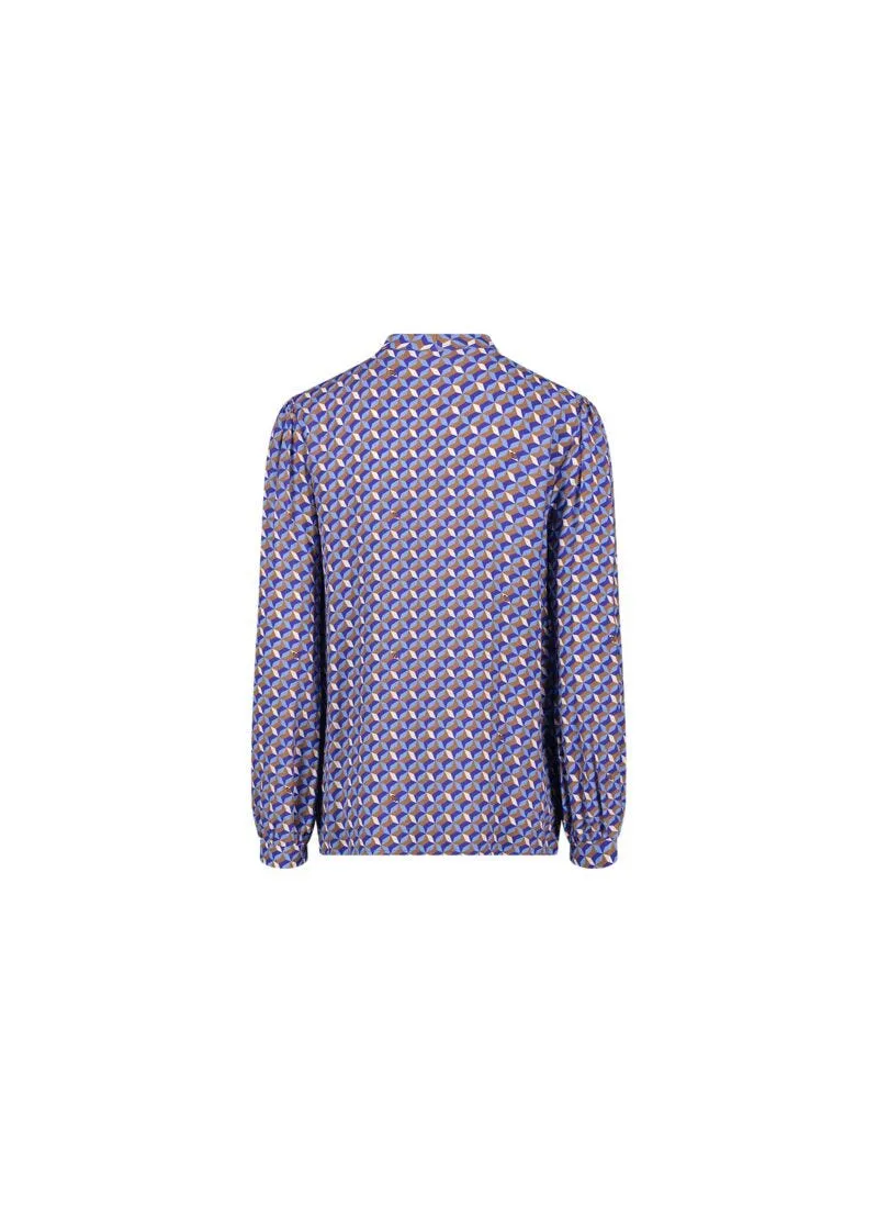 Camicia con stampa geometrica