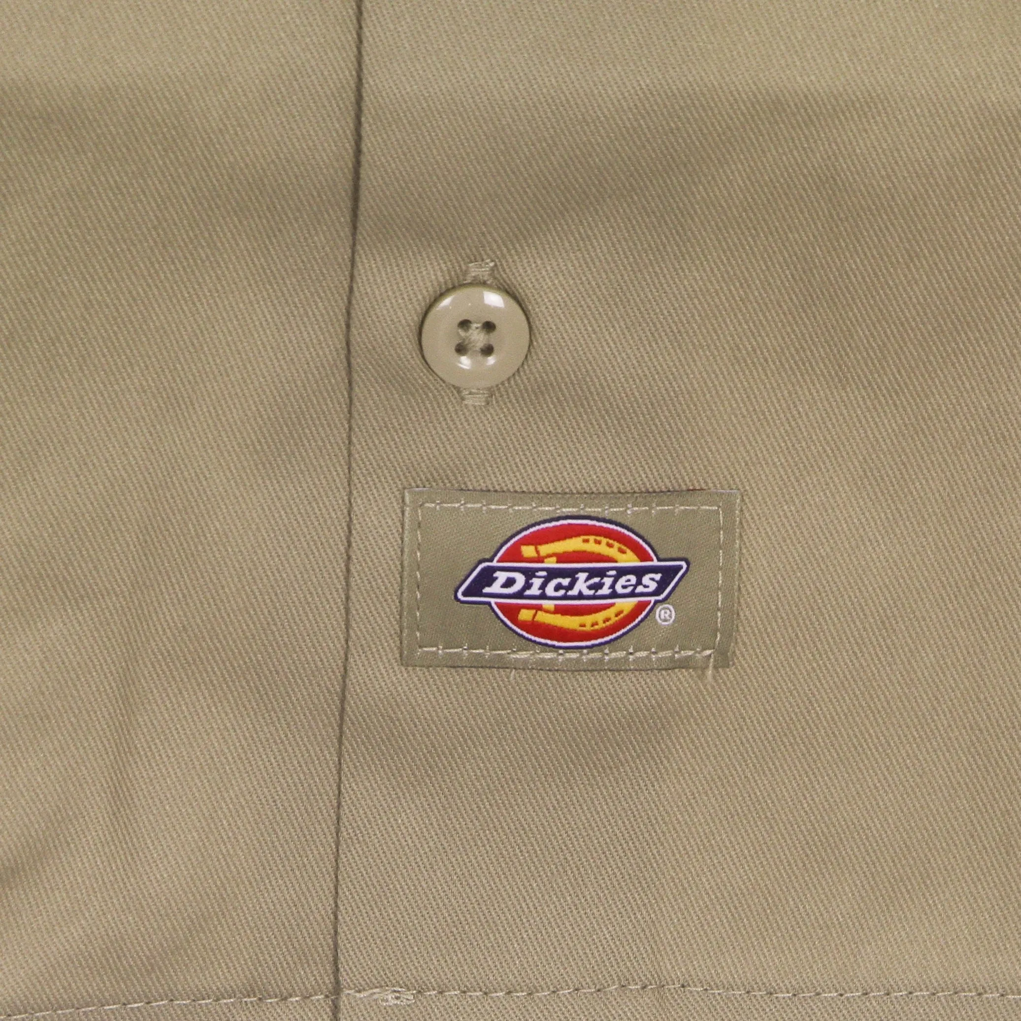 Camicia Manica Corta Uomo Work Shirt Rec Khaki