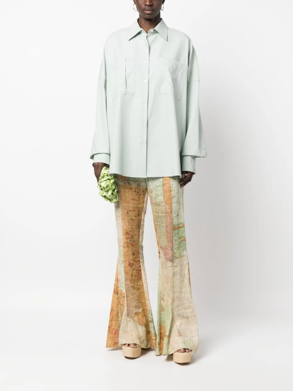 camicia oversized