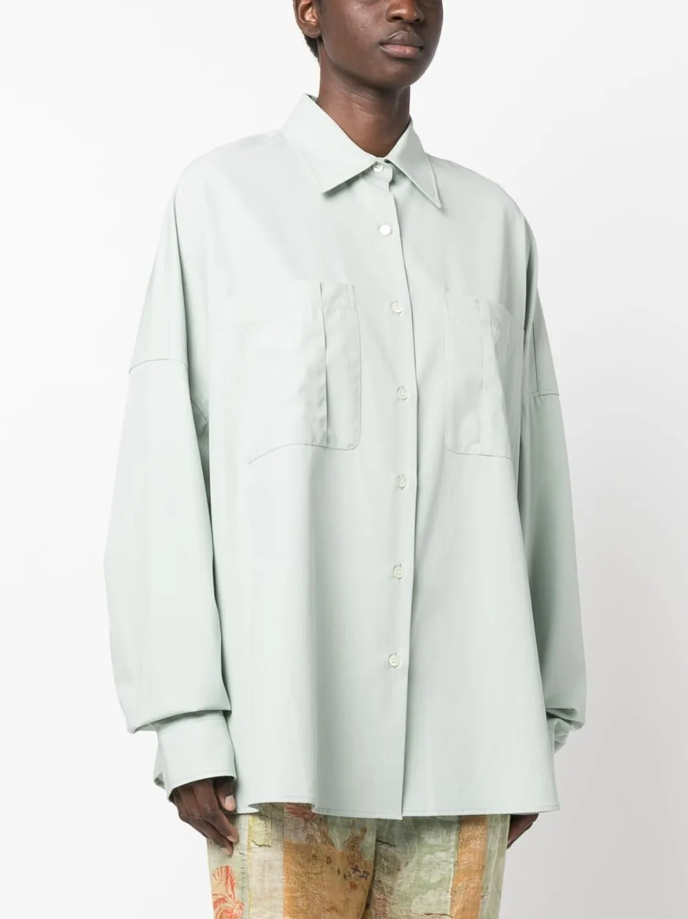 camicia oversized