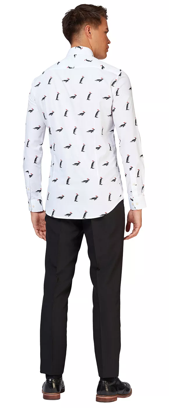Camicia pinguini natalizi OppoSuits