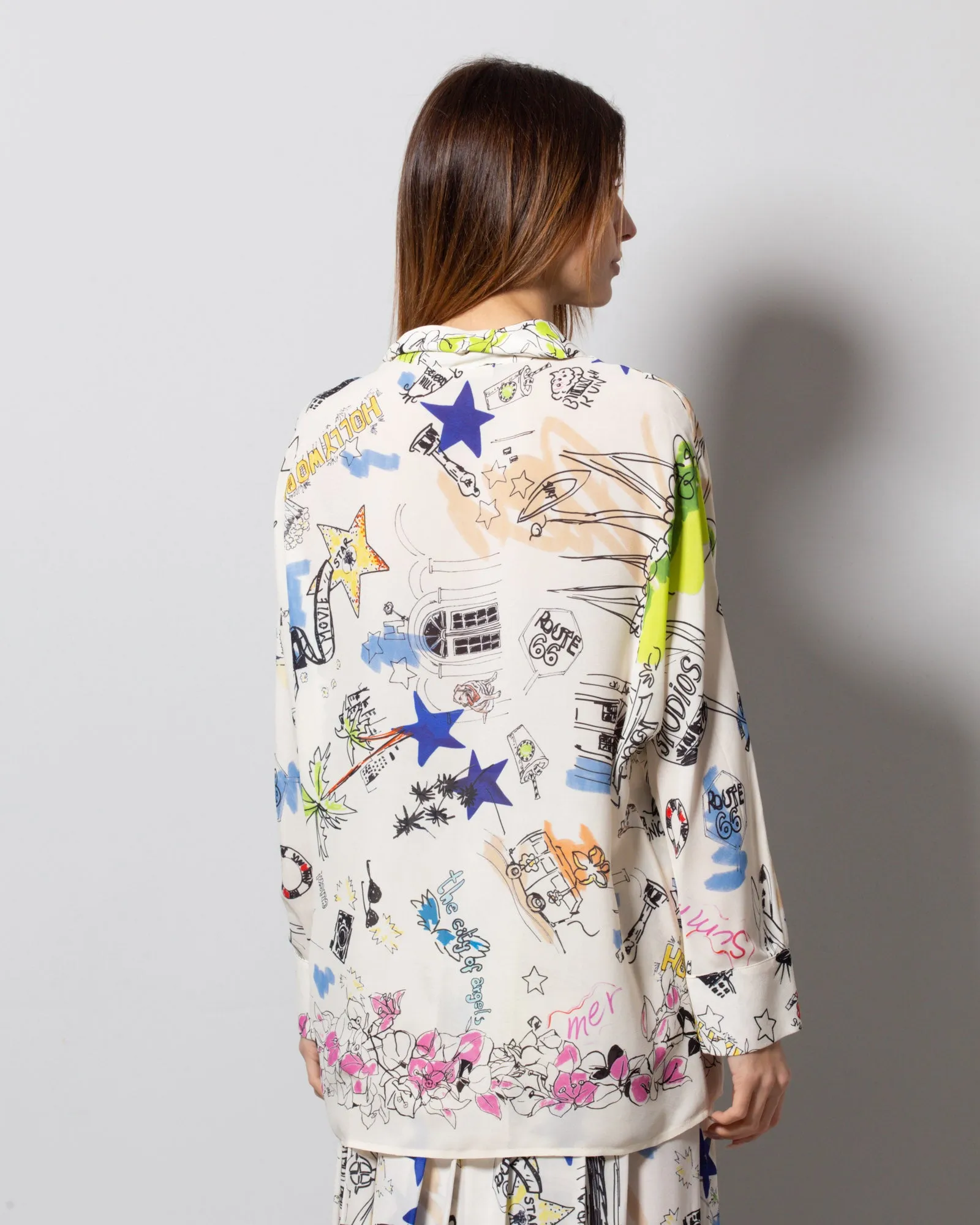 Camicia Tiffany con disegni