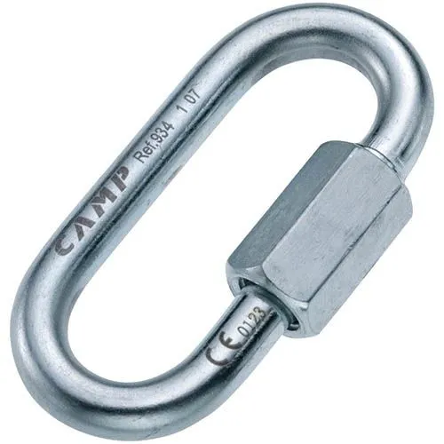 CAMP Set 5 Oval Quick Link Steel Ø8 5 pack maglie rapide