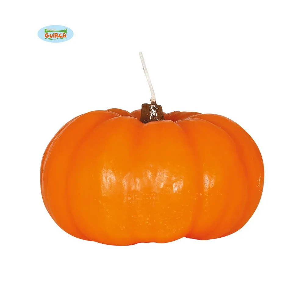 Candela a forma di Zucca per Halloween Horror Decorazioni Addobbi 8,5 cm