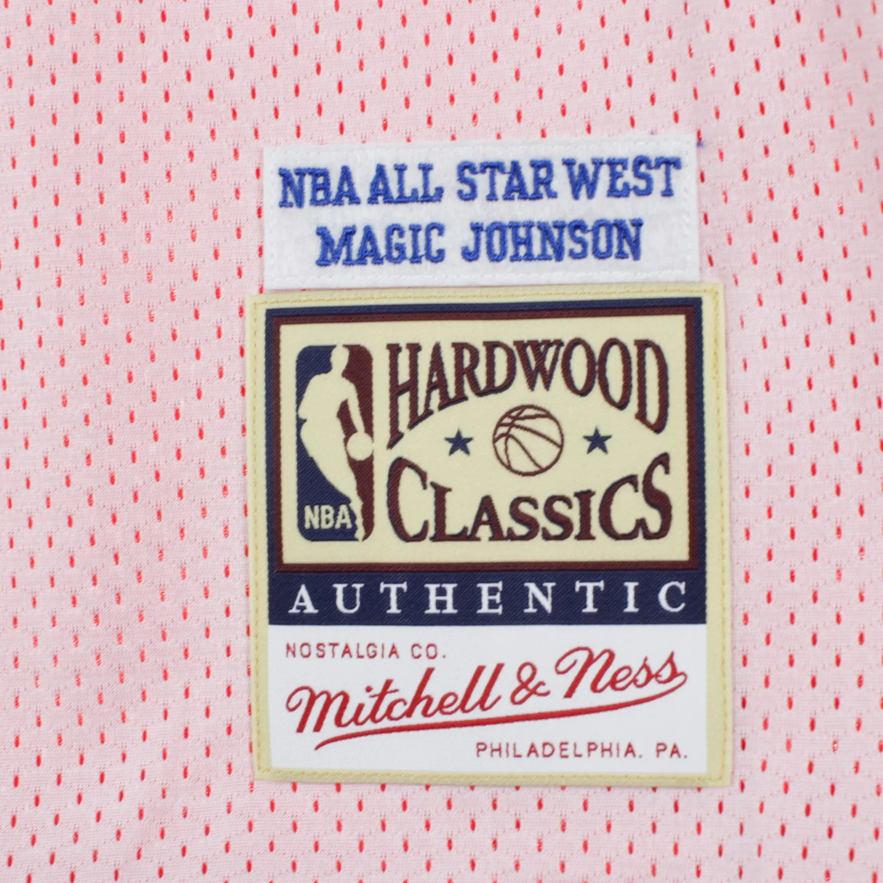 Canotta Basket Uomo Reversible Practice Jersey No.32 Magic Johnson All Star Game East 1991 Original Team Colors
