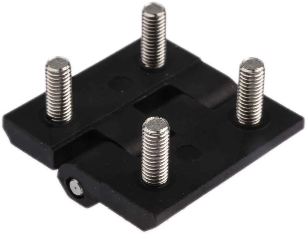 Cerniera di testa Cerniera di testa RS PRO, in PC, 40mm x 40mm x 5mm, Oscillazione libera