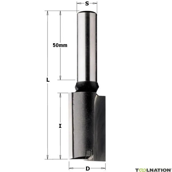 CMT 177.350.11 35 mm Fresa per scanalature con gambo extra lungo 12 mm