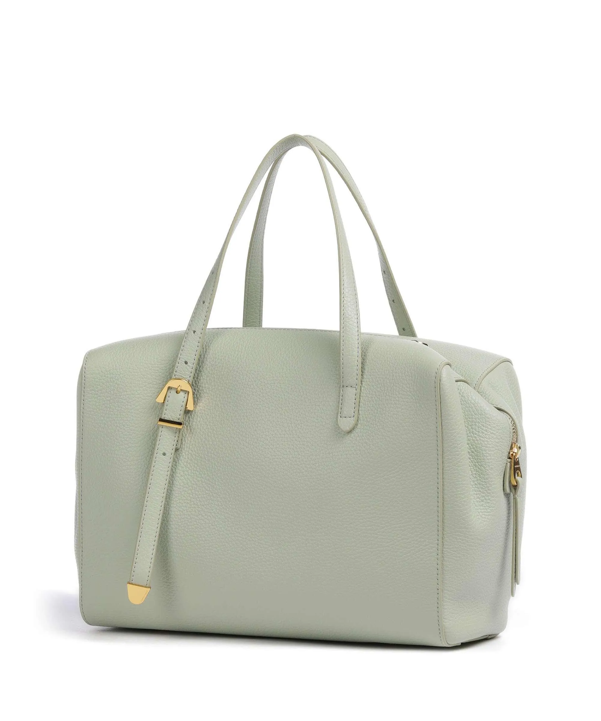  Coccinelle Gleen Borsa a mano pelle di vacchetta grana verde menta  