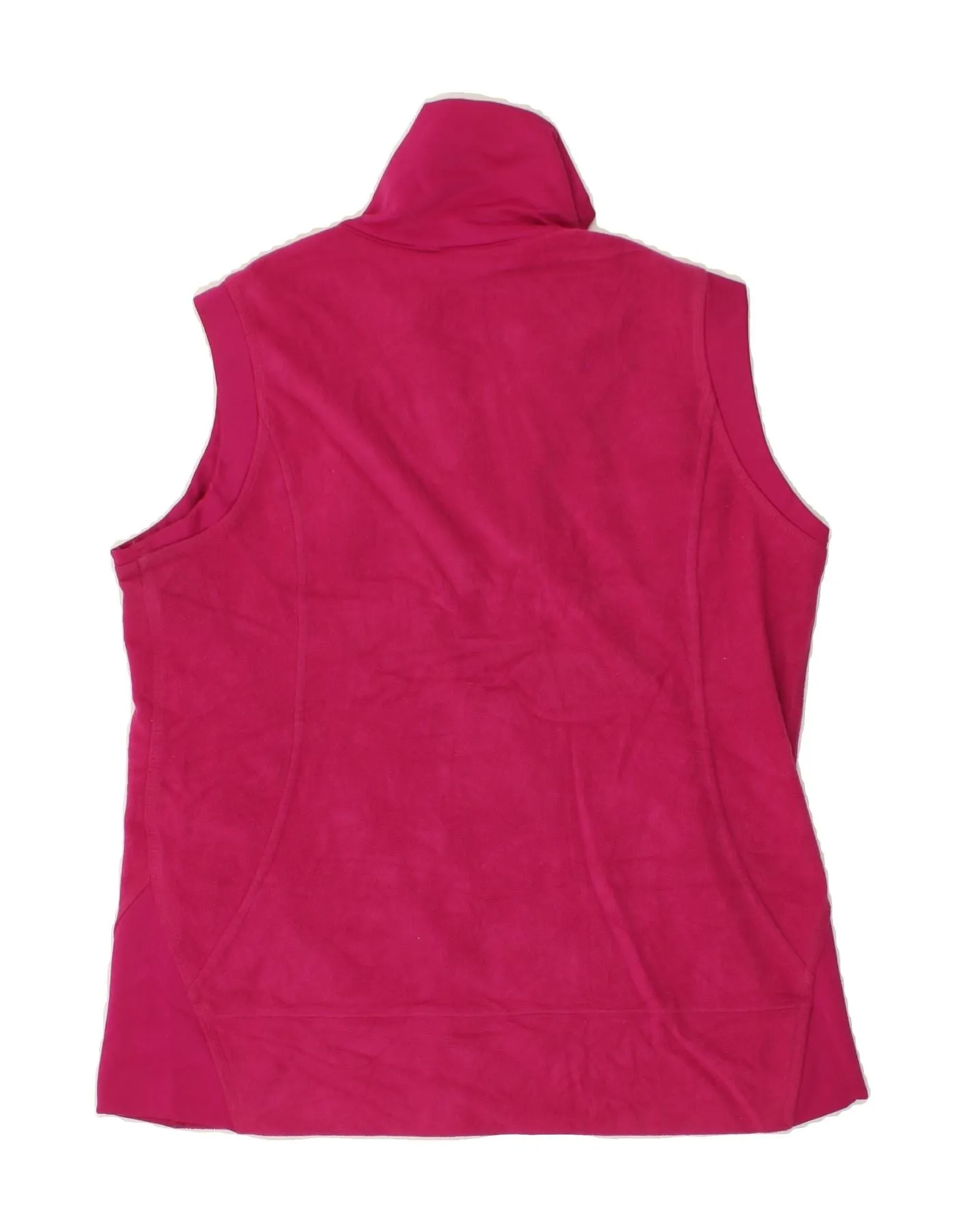 COLUMBIA Womens Fleece Gilet UK 18 XL Pink Polyester