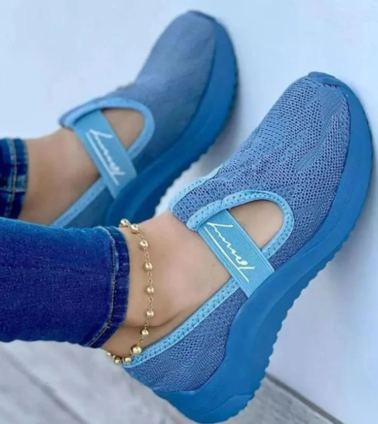 Comemore 2022 Summer Women Casual Sneakers Ladies Sport Shoes Breathable Mesh Female Vulcanize Shoe Flat Non Slip Plus S