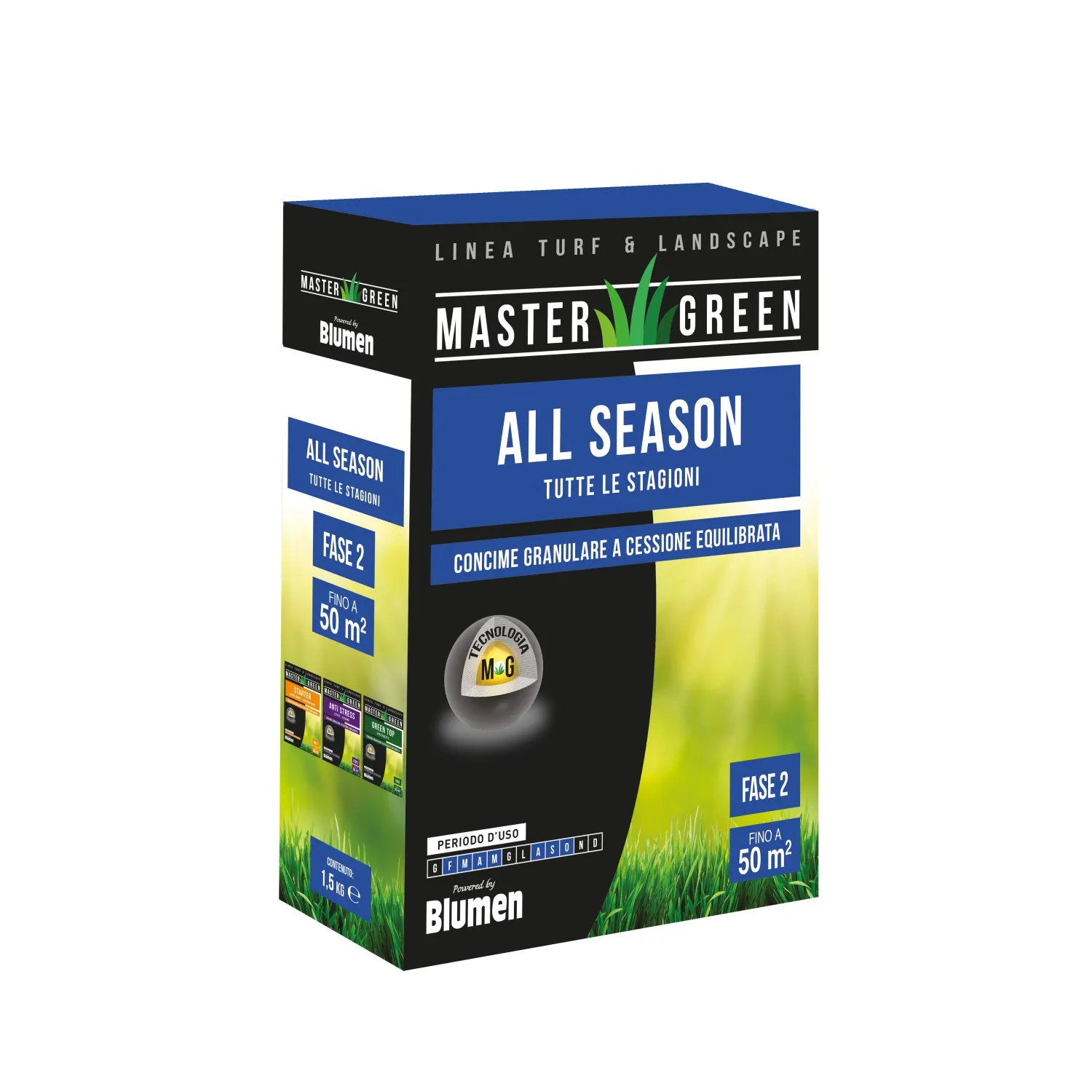 Concime granulare per prati All Season 1,5 kg
