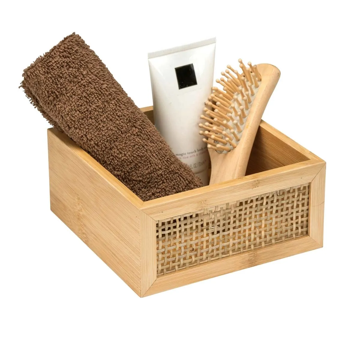 Contenitore da bagno M Allegre bambù FSC