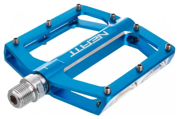 Coppia di pedali Neatt Attack V2 8 Pin Flat Blu