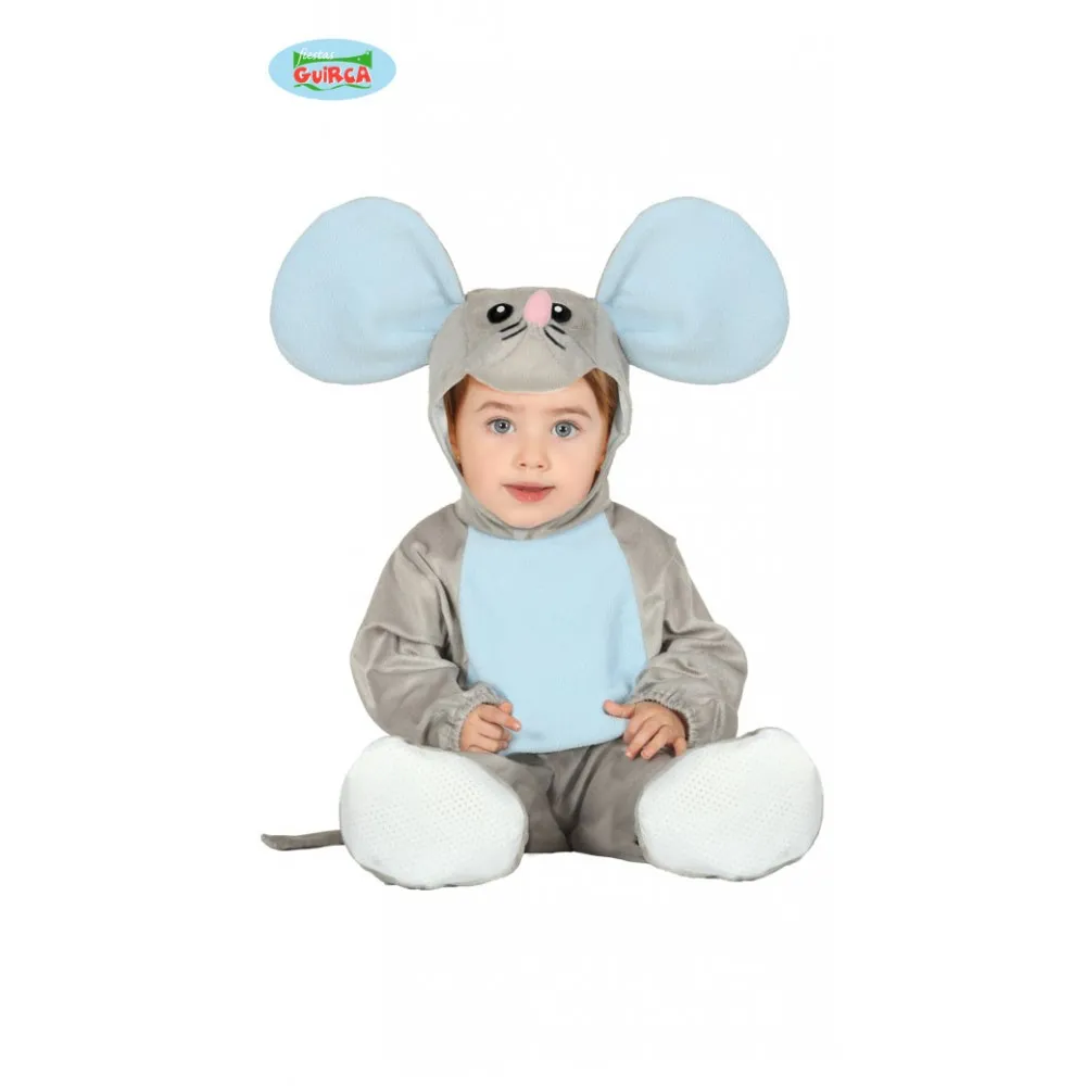 Costume Topo Neonato 12/24  Mesi Sorcio Accessori Travestimento Carnevale Halloween Ratatouille