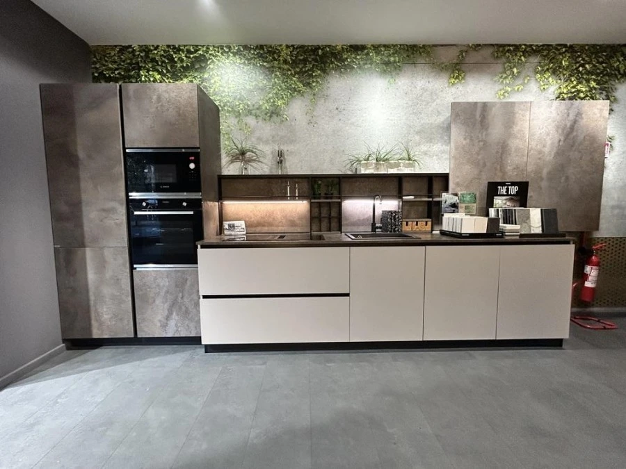 Cucina lineare Aran cucine VOLARE