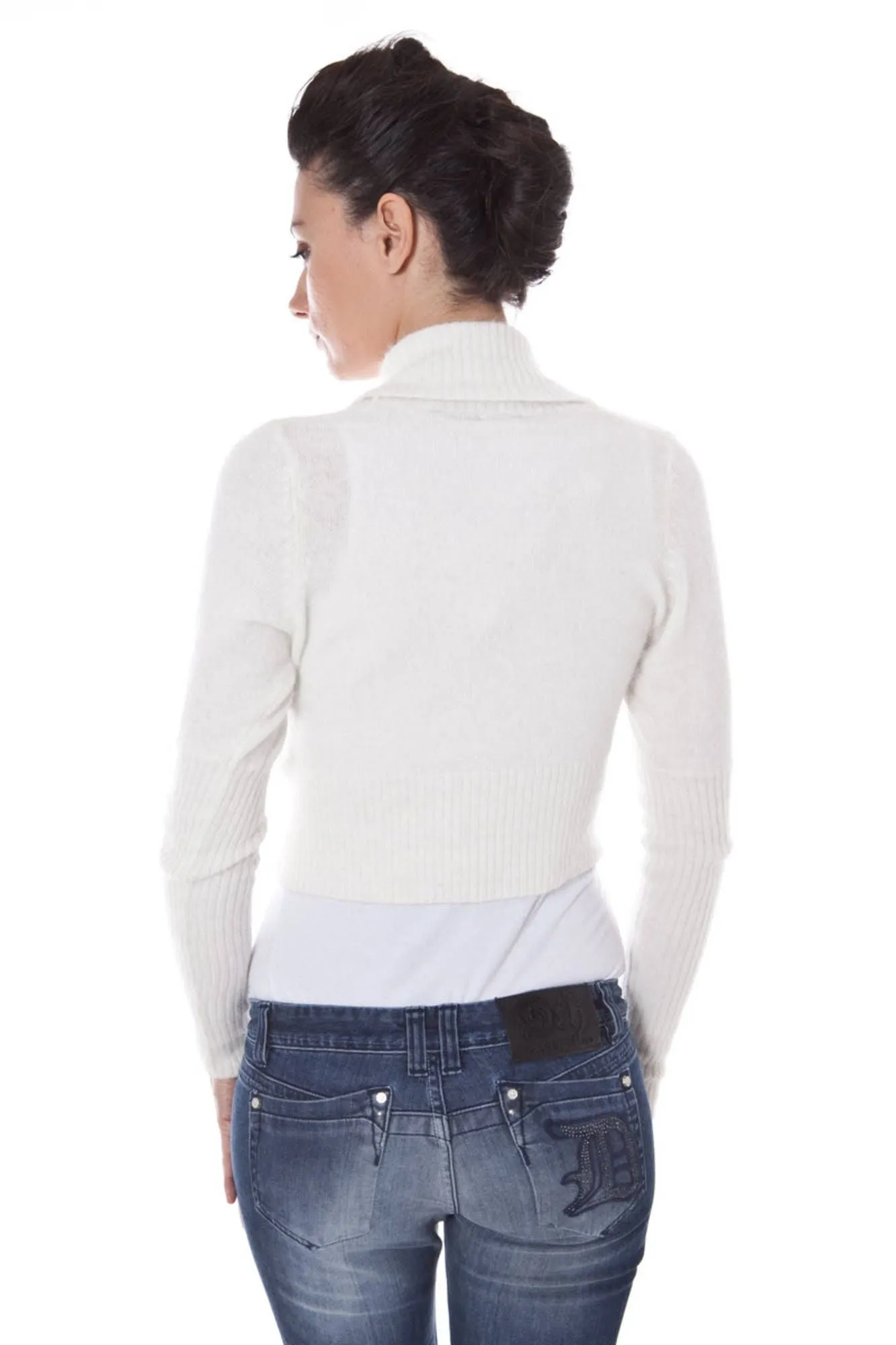Datch coprispalle maniche lunghe bianco   