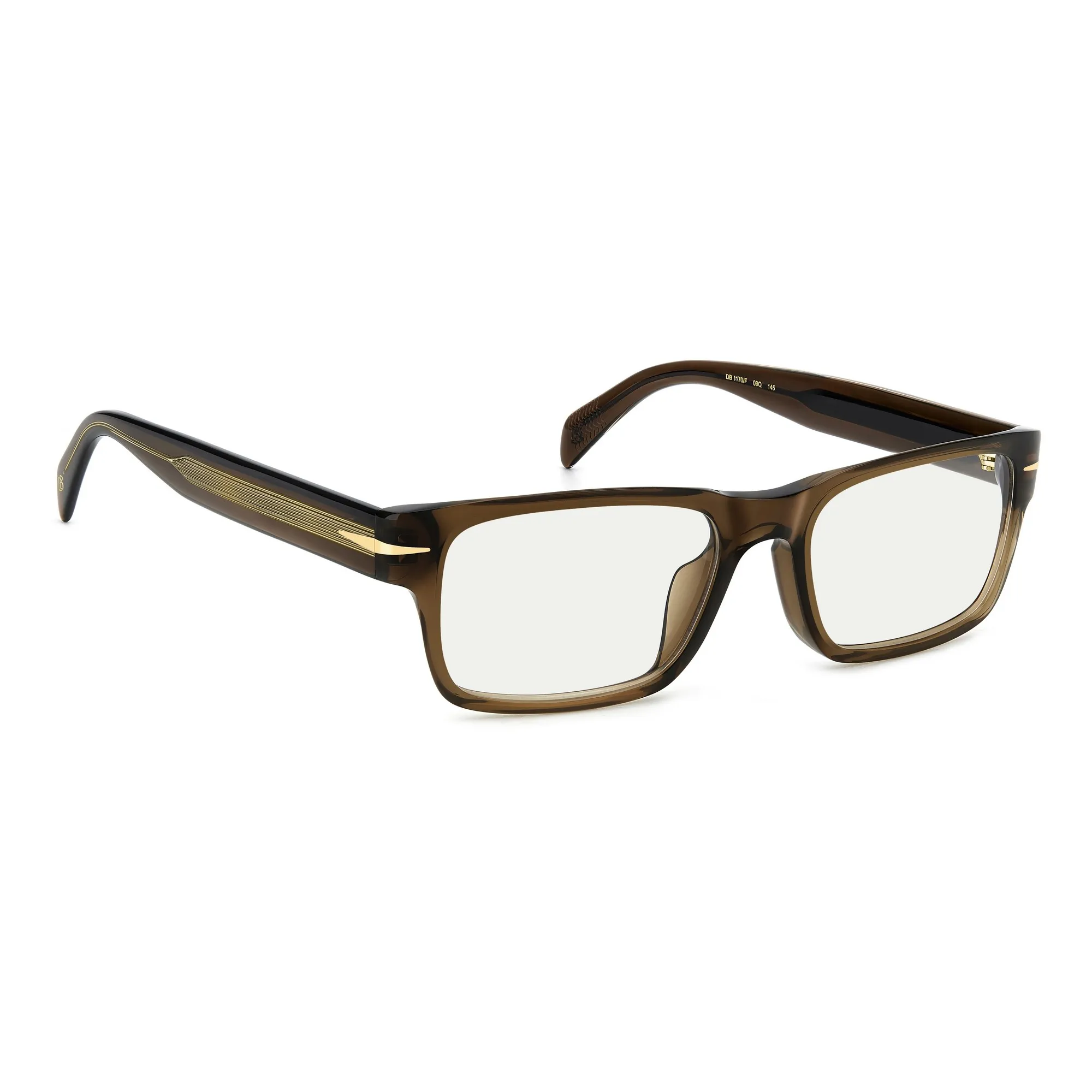   David Beckham DB 1170/F - 09Q Marrone | Occhiale Da Vista Uomo 
