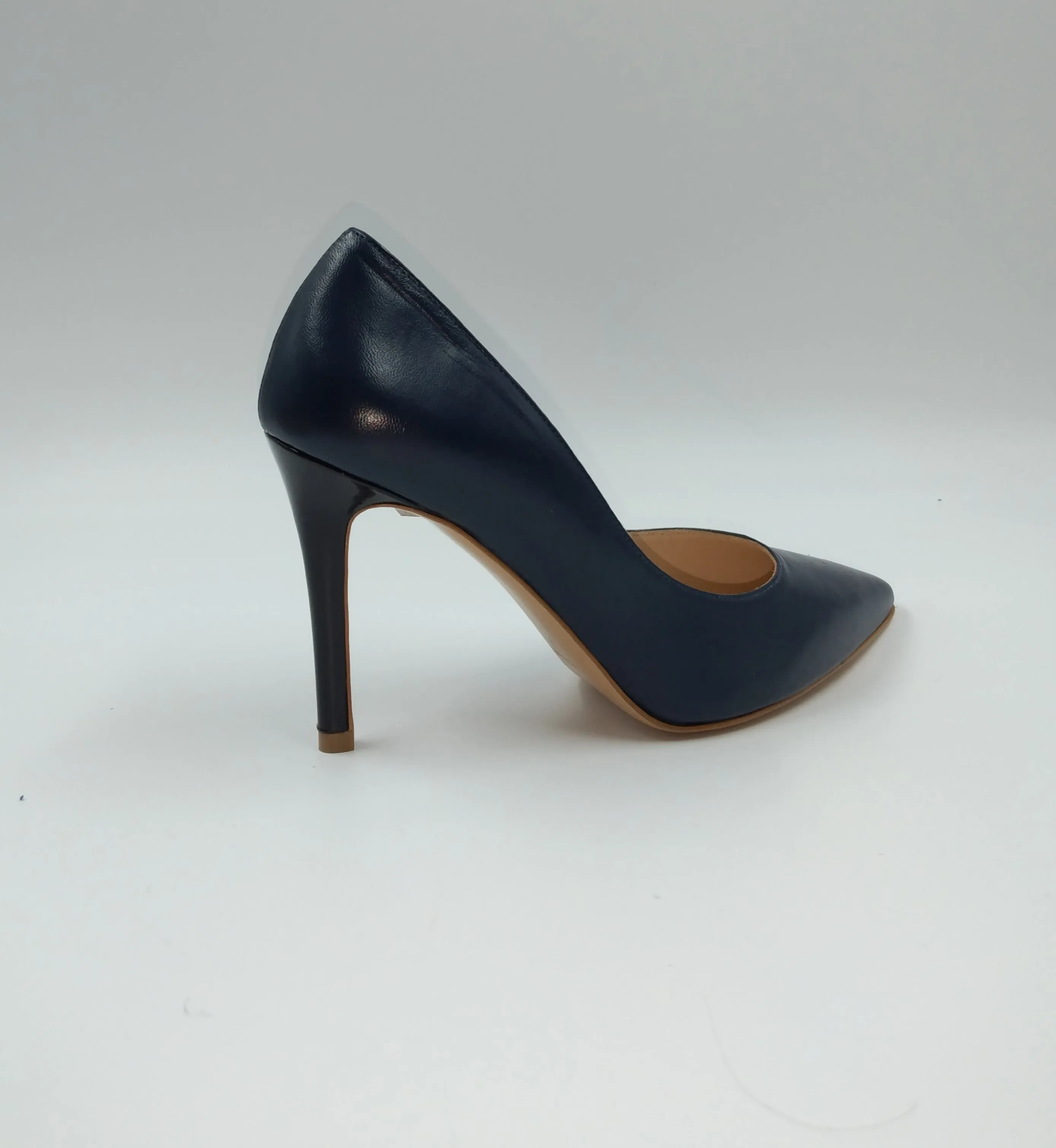 DECOLLETE NAPPA BLU TACCO 95