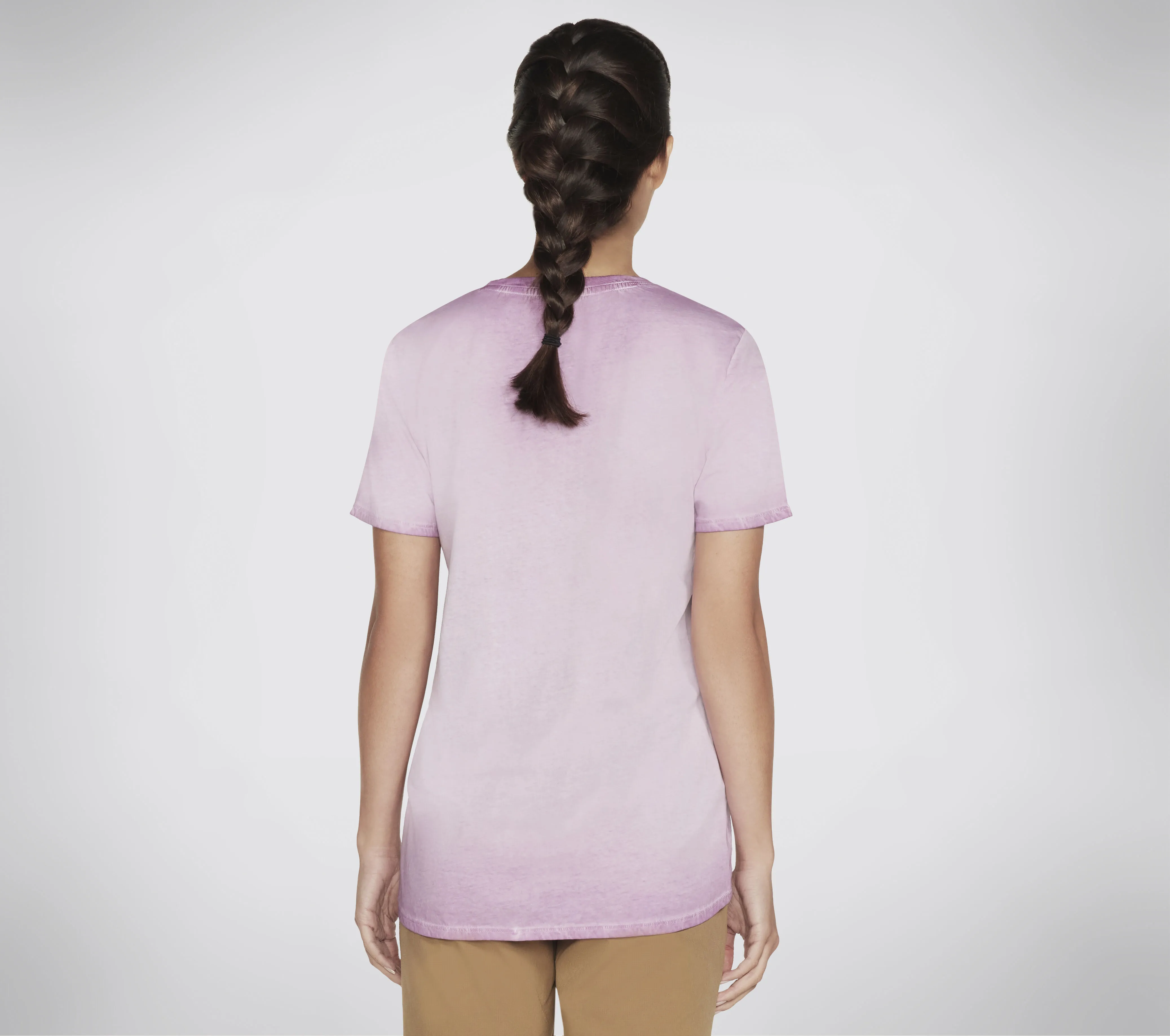 Diamond Wash Hatha Scoop Neck Tunic Tee
