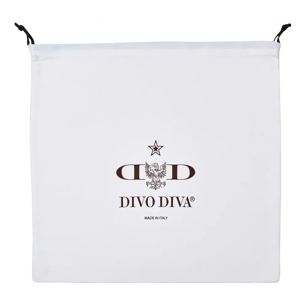 Divo Diva - Antibes - Bianco - Borsa in Pelle - Made in Italy - Life is a Game Collection - Alta Qualità Luxury