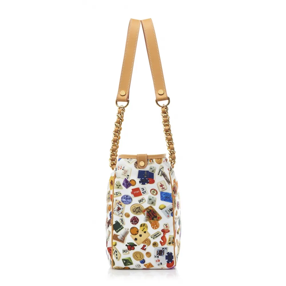 Divo Diva - Antibes - Bianco - Borsa in Pelle - Made in Italy - Life is a Game Collection - Alta Qualità Luxury