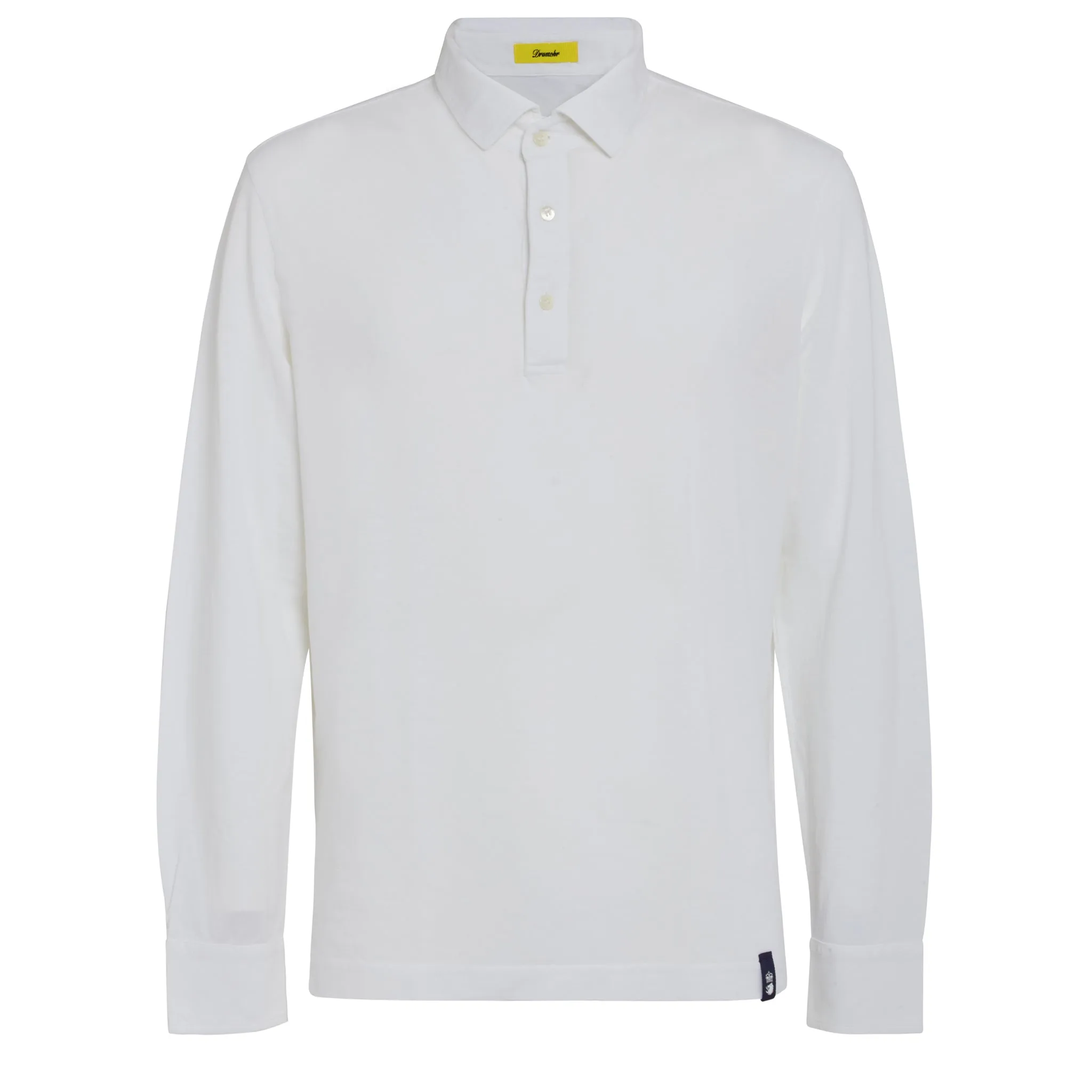DRUMOHR  Polo in cotone bianca