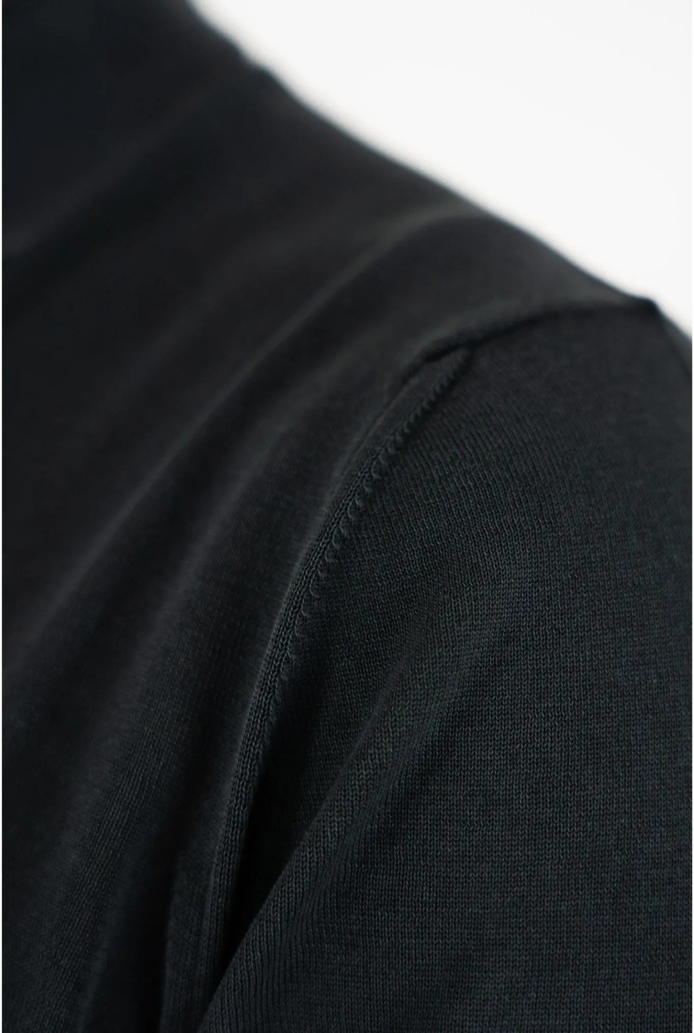 DRUMOHR Polo Maniche Corte Cotone Crêpe Nero