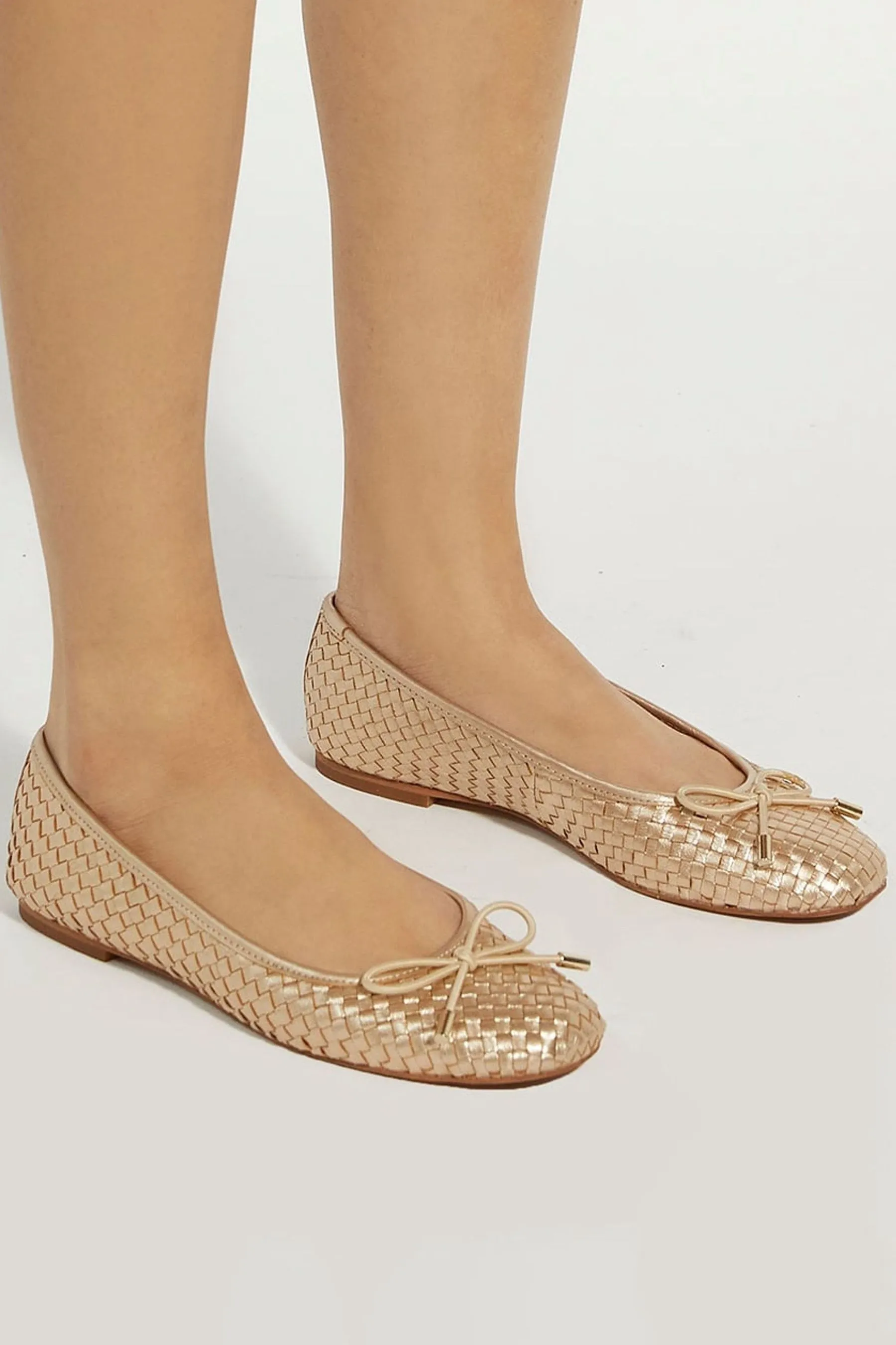 Dune London Heights - Scarpe piatta Ballerine intrecciata con suola flessibile