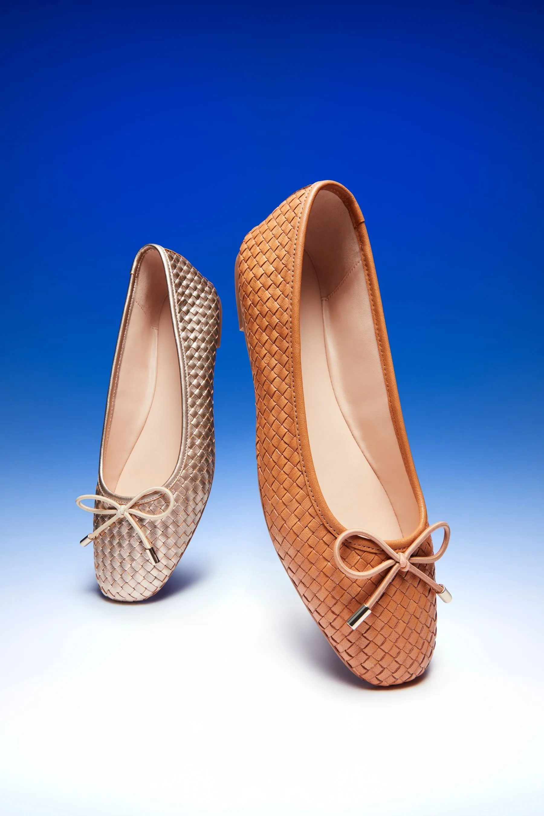 Dune London Heights - Scarpe piatta Ballerine intrecciata con suola flessibile