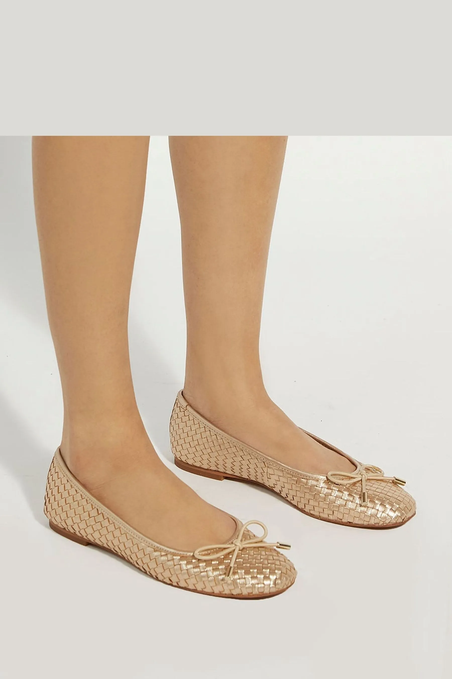 Dune London Heights - Scarpe piatta Ballerine intrecciata con suola flessibile