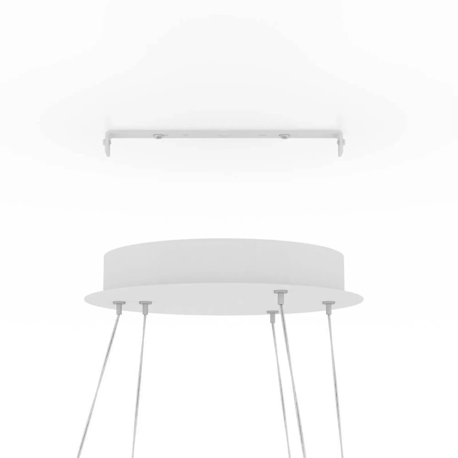 EGLO connect Lobinero-Z Lampada a sospensione, bianco
