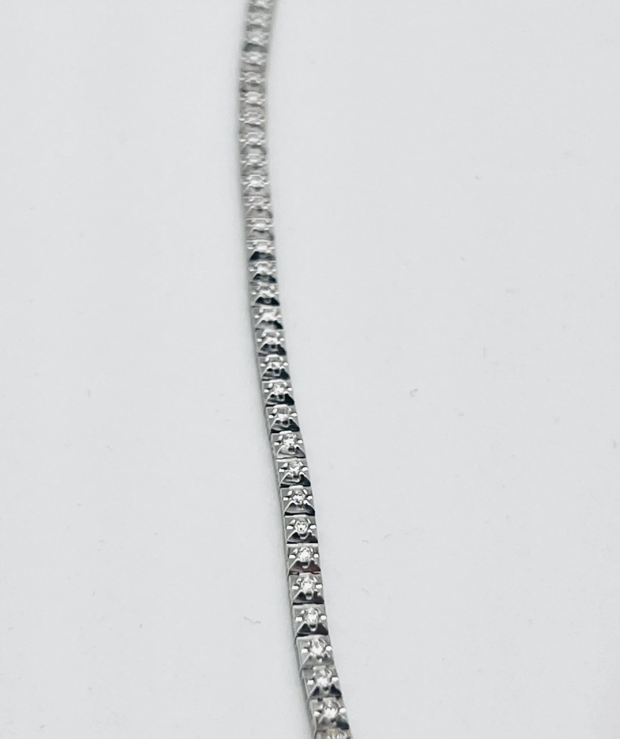 EPOQUE tennis bracelet diamonds white gold 750% Art. BR445